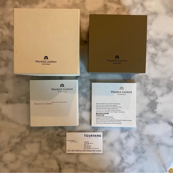 Maurice Lacroix Pontos GMT PT6037 Automatic Watch with Box and Manual - Picture 5 of 11